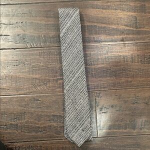Versace Collection Textured Gray Tie